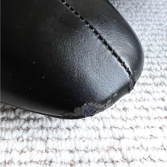 KOI Footwear block heel Chelsea boot black Faux Leather size 8 UK - US 9.5 - Picture 9 of 10